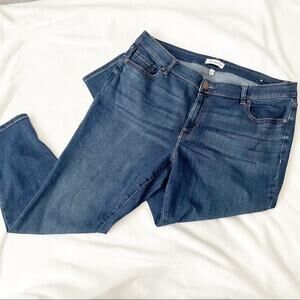 Lane Bryant jeans magic waistband mid rise skinny signature fit size 20